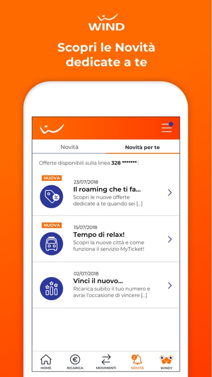 MyWind (App ufficiale Wind) screenshot-5