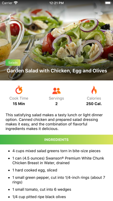 World Recipes - healthy food screenshot 3