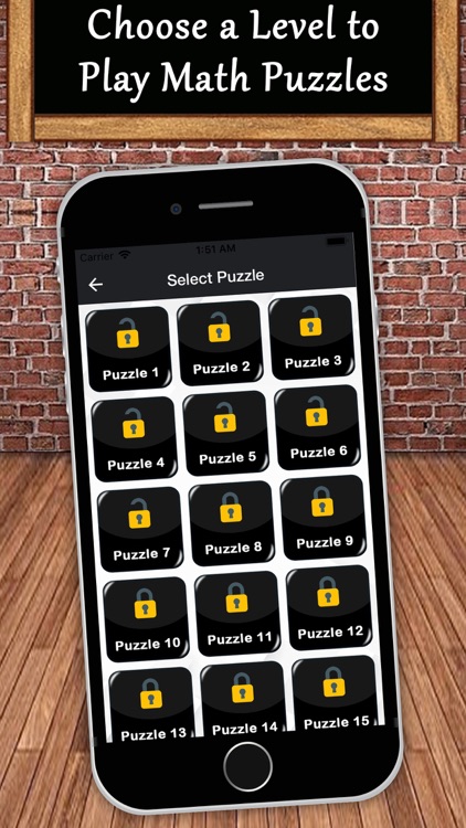 Math Puzzles Game