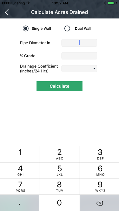 How to cancel & delete Drainage Tile Calculator from iphone & ipad 3