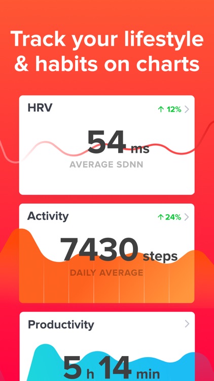 Welltory - heart rate & stress screenshot-3