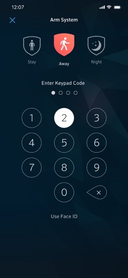 Xfinity Home app screenshot