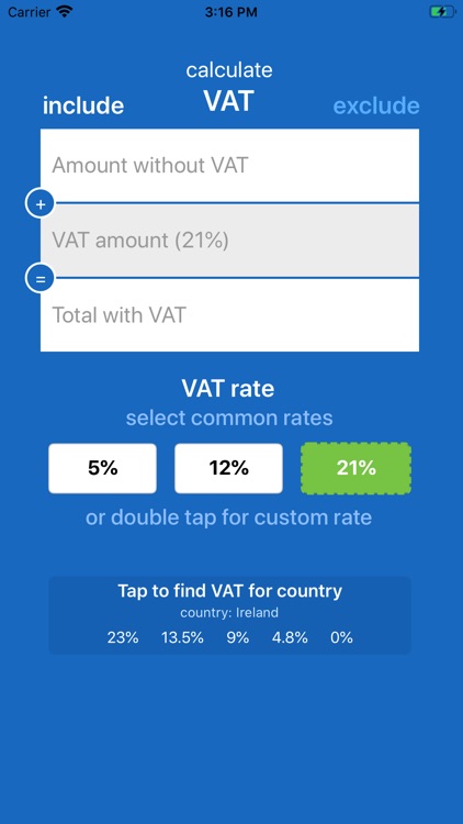 Easy VAT Calc