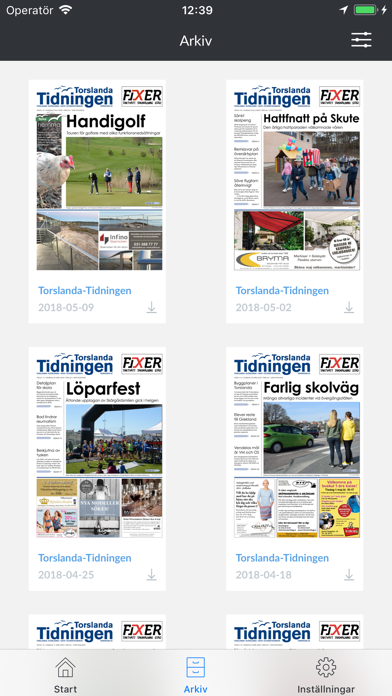 Torslanda-Öckerötidningen screenshot 2