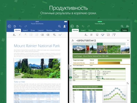 Скриншот из Microsoft Excel