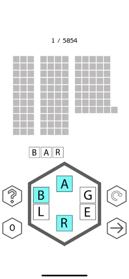 Game screenshot Word Hexagon (Big Dictionary) mod apk