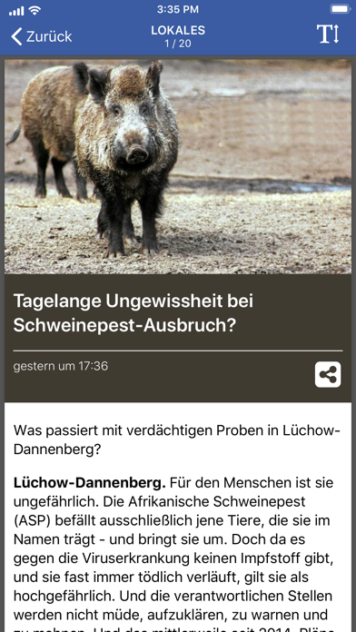 Elbe-Jeetzel-Zeitung mobil screenshot 2