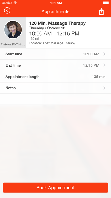 Apex Massage Therapy screenshot 4
