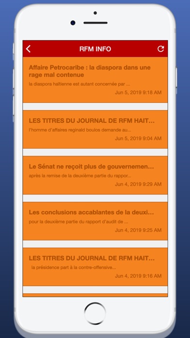 RFM Haiti screenshot 3
