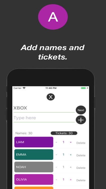 Raffle Name
