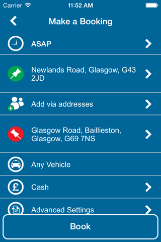 Hampden Cars Glasgow screenshot 3