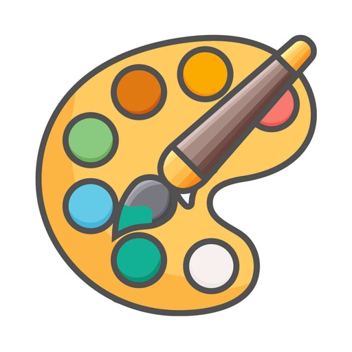 宝宝爱涂鸦-激发艺术潜能的填色软件 icon