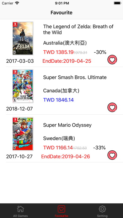 SwitchPrice screenshot 3