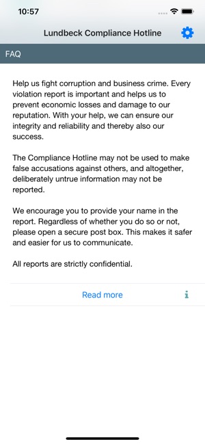 Lundbeck Compliance Hotline(圖2)-速報App