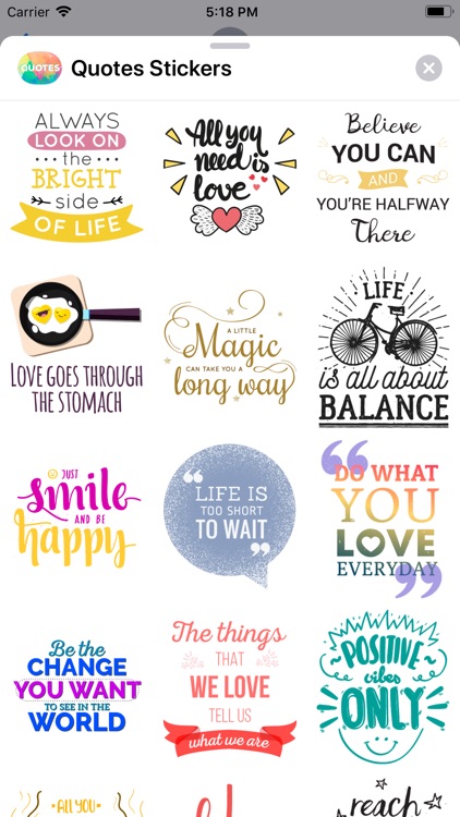 Quotes: Motivational Stickers screenshot-5