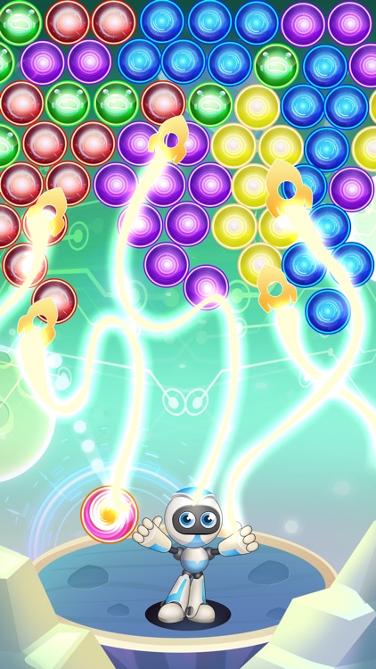 Robots Rescue : Bubble Blast screenshot-4