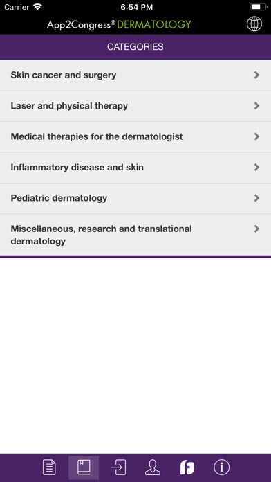 App2Congress Dermatology screenshot 2