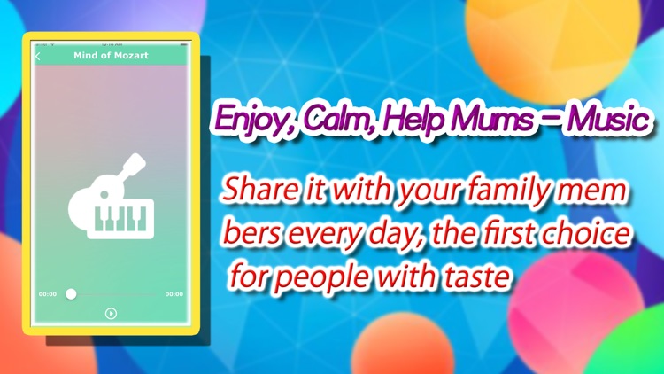 Enjoy, Calm, Help Mums - Music