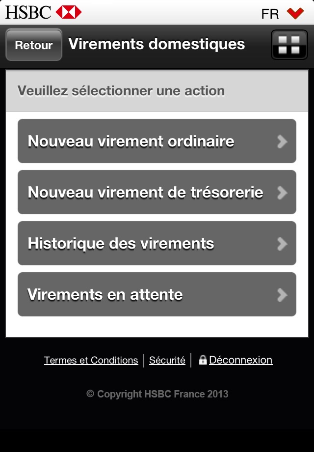 HSBC Entreprises screenshot 4