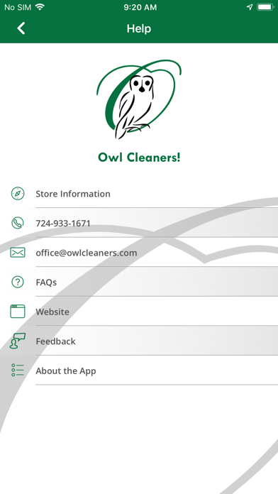 Owl Cleaners screenshot 4