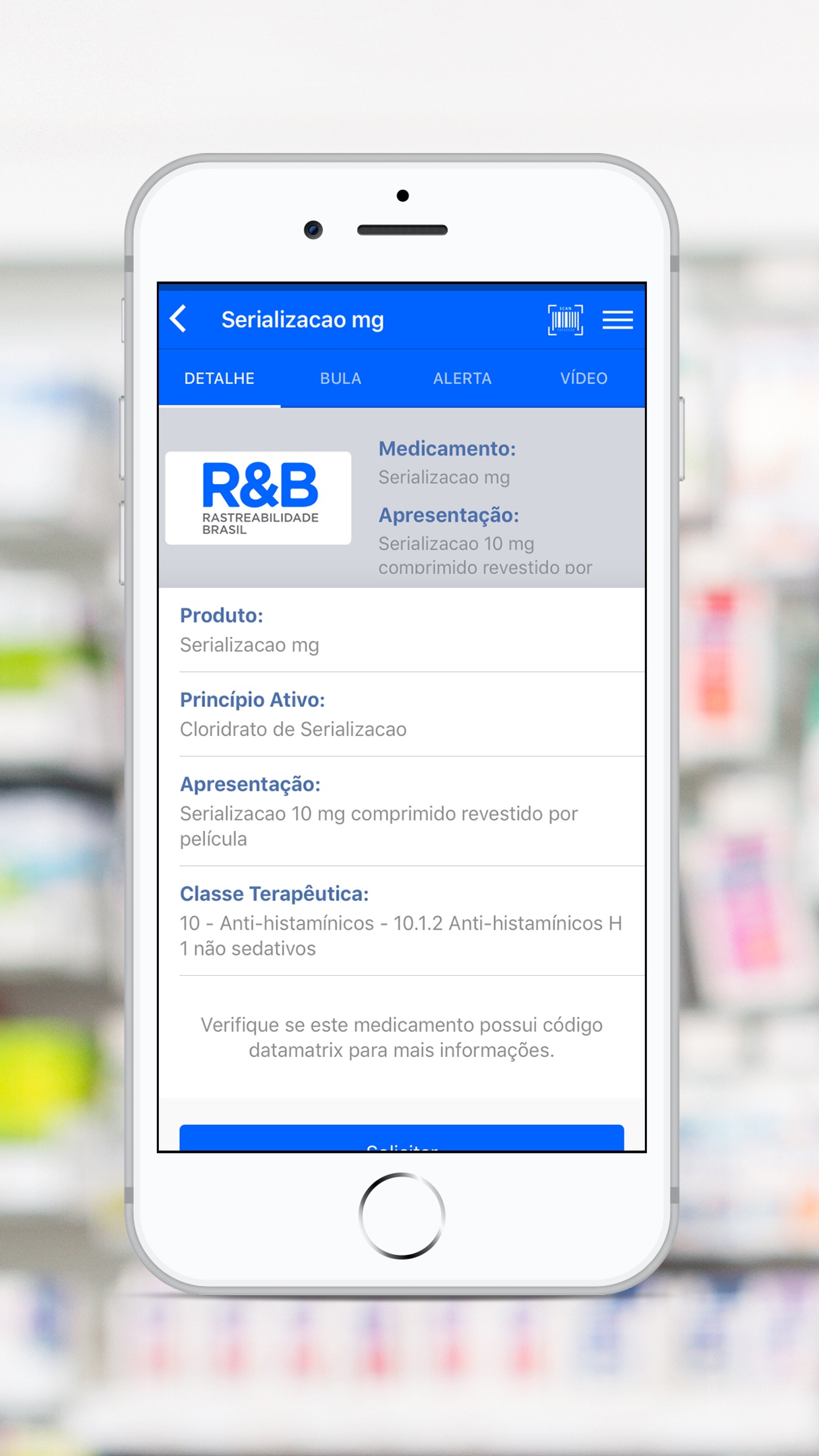 Screenshot do app MEDiD