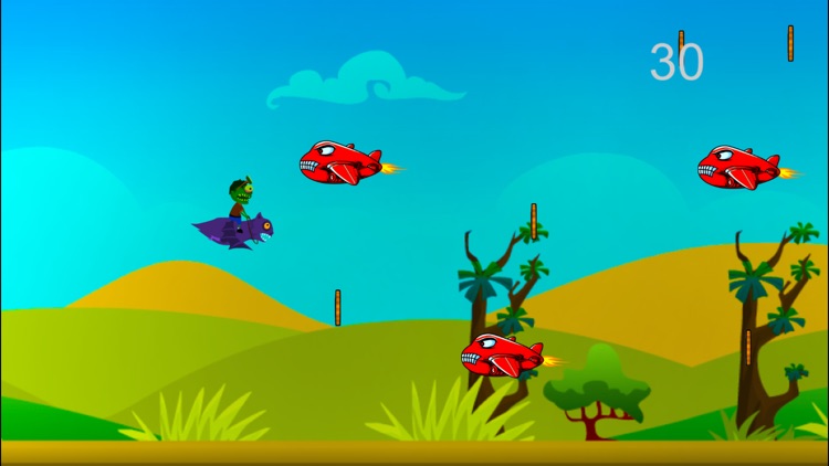 Zombie vs Dragon - Flying game screenshot-3