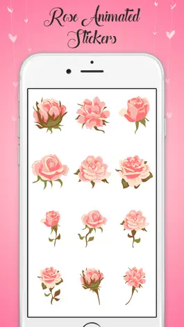 Game screenshot Animated Rose Day Stickers hack
