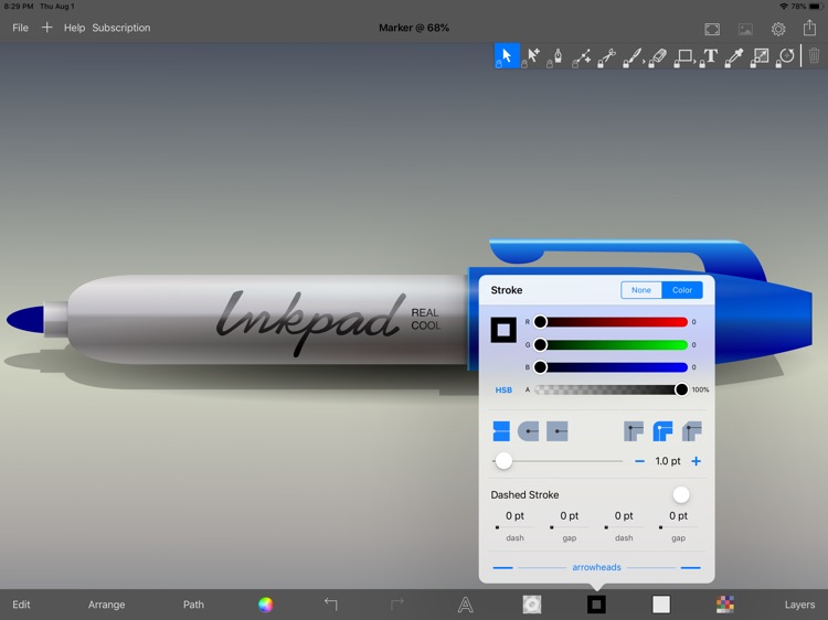 iPencil - Vector Design screenshot-3