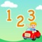 The number puzzle is a game for preschool children