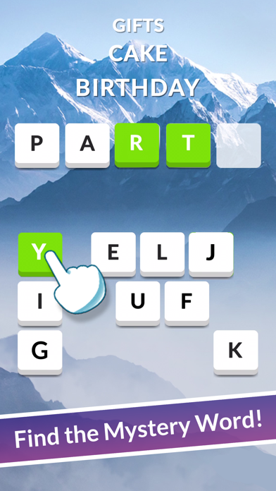 Mystery Word Puzzle Screenshot on iOS