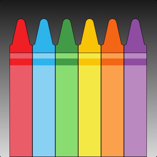 Children simple crayon drawings symbols set,... - Stock Illustration  [84418226] - PIXTA
