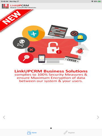 LinkUPCRM+ - náhled