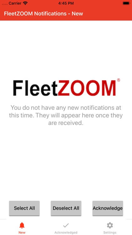 FleetZOOM Notifications