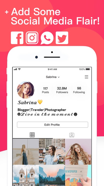 Fonts for IG & Social Apps