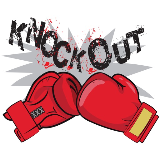 Knockout Stickers Pack iOS App