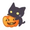Our iMessage emoticon pack contains a cute Halloween cat, close to the background of life, let your chat into youthful and lovely