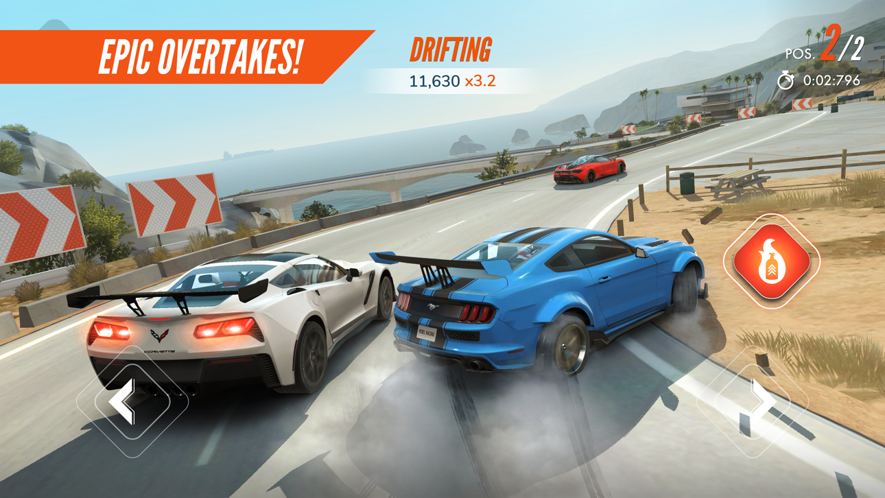 Rebel Racing Hack screenshot 1 - iOS game interface
