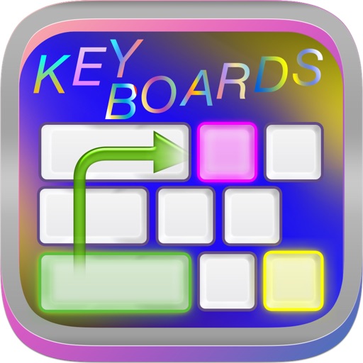 Swipe & Type Keyboards & Color Keyboards To Cool Fonts