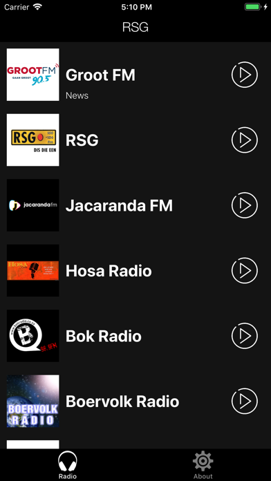 RSG - Radio Sonder Grense screenshot 2