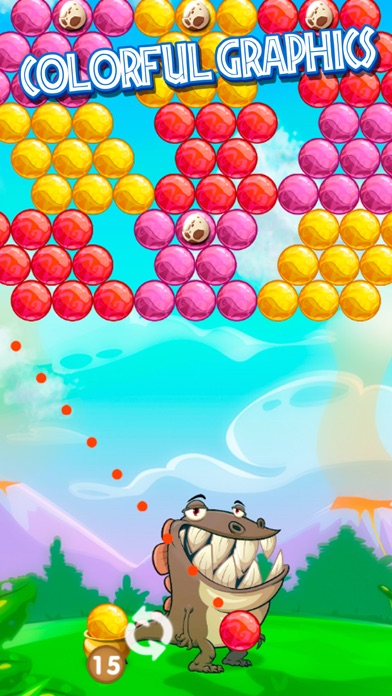 Dino Bubble: Ball Shooter screenshot 3