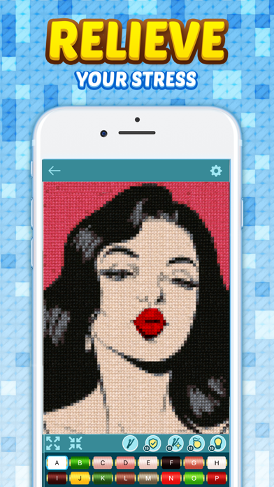 Cross Stitch: Color by Letters screenshot 4