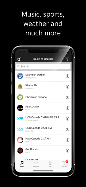 Radio of Canada. Live stations(圖4)-速報App