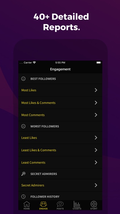 Tracker Pro - Follower Reports