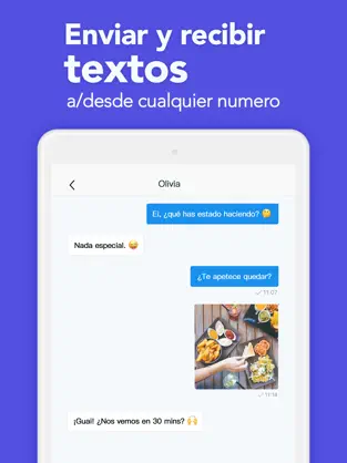 Captura de Pantalla 3 TalkU Calling + Texting App iphone