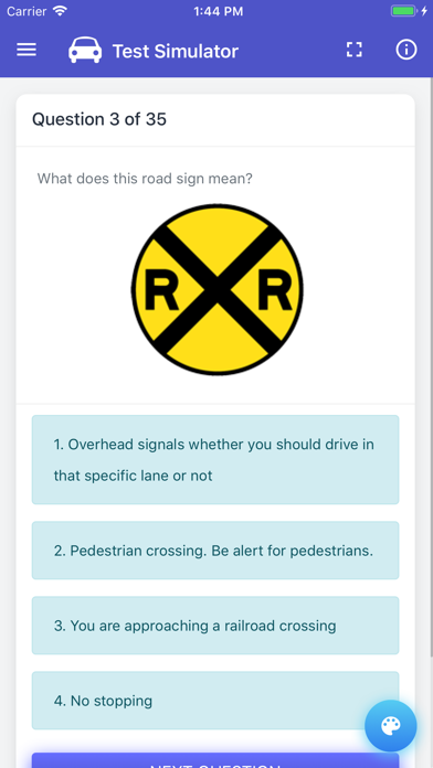 Oregon DMV Permit Test screenshot 2