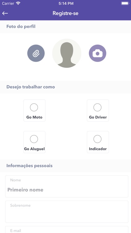 GoTaxi Profissionais