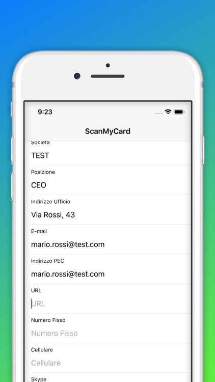 ScanMyCard screenshot-3