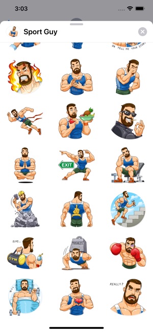 Sport Guy Sticker Pack(圖2)-速報App