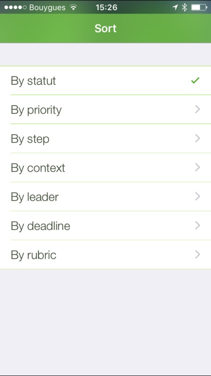 LeanDesk - PDCA action plan