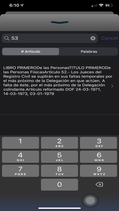 Código Procedimientos Penales screenshot 2